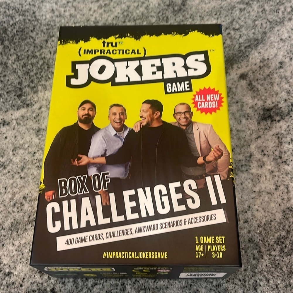⭐️ Impractical Jokers party game!!! Opened but never played!